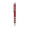 Branded Promotional RINGER PEN in Red Pen From Concept Incentives.