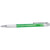 Branded Promotional FROSTED BALL PEN with Rubber Grip in Green Pen From Concept Incentives.