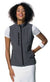 Branded Promotional JERZEES LADIES SOFT SHELL GILET Bodywarmer Gilet Jacket From Concept Incentives.