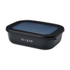 Branded Promotional MEPAL CIRQULA MULTI USE RECTANGULAR LUNCHBOX 1l in Black from Concept Incentives