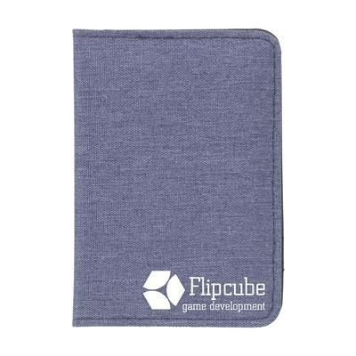 Branded Promotional RFID DELGADO CREDITCARD HOLDER in Blue Technology From Concept Incentives.