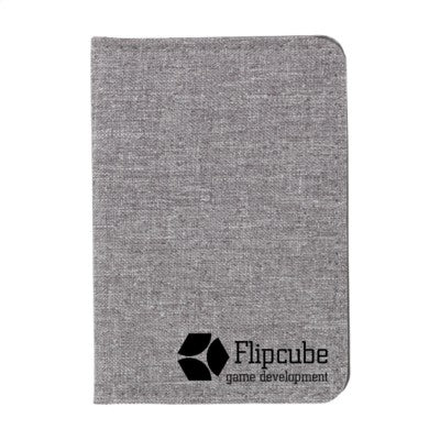 Branded Promotional RFID DELGADO CREDITCARD HOLDER in Light Grey Credit Card Holder From Concept Incentives.