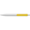 Branded Promotional STANDARD BALL PEN with Clip in Yellow Pen From Concept Incentives.