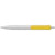 Branded Promotional STANDARD BALL PEN with Clip in Yellow Pen From Concept Incentives.