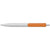 Branded Promotional STANDARD BALL PEN with Clip in Orange Pen From Concept Incentives.