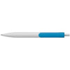 Branded Promotional STANDARD BALL PEN with Clip in Turquoise Pen From Concept Incentives.