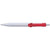 Branded Promotional BALL PEN with 2d Clip Hands in Red Pen From Concept Incentives.