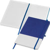 Branded Promotional A5 NOTE BOOK BARDOLINO in Blue Jotter From Concept Incentives.