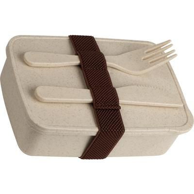 Branded Promotional SNACK BOX LALIG Bread Bin From Concept Incentives.