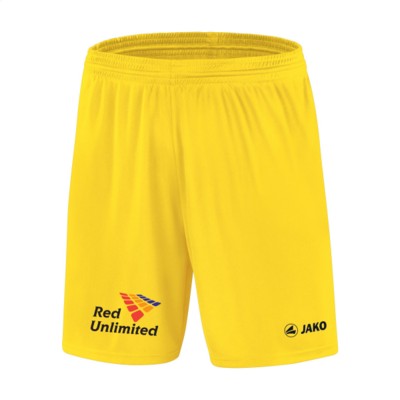 Branded Promotional JAKO¬Æ SHORTS MANCHESTER CHILDRENS in Yellow Shorts From Concept Incentives.