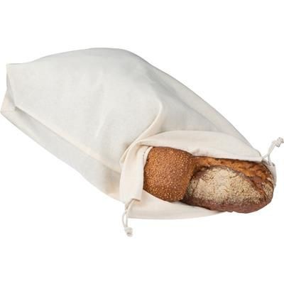 Branded Promotional COTTON SACK BAGUETTE Bag From Concept Incentives.