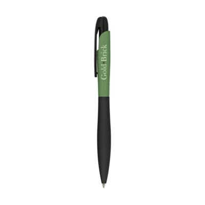 Branded Promotional GRACIA PEN in Green Pen From Concept Incentives.