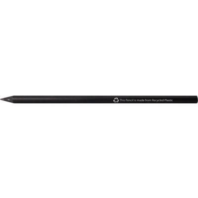 Branded Promotional RECYCLED PENCIL in Black Pencil From Concept Incentives.