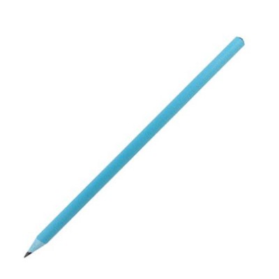 Branded Promotional RECYCLED PENCIL in Light Blue Pencil From Concept Incentives.