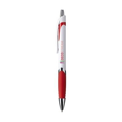 Branded Promotional SPARGO PEN in Red Pen From Concept Incentives.