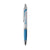 Branded Promotional SILVER SPARGO PEN in Light Blue Pen From Concept Incentives.