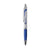 Branded Promotional SILVER SPARGO PEN in Dark Blue Pen From Concept Incentives.