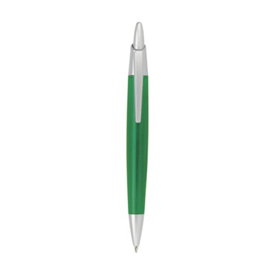 Branded Promotional ARROW PEN in Green Pen From Concept Incentives.
