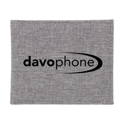 Branded Promotional RFID PATROL WALLET in Grey Lighter From Concept Incentives.