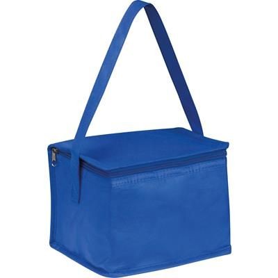 Branded Promotional NON WOVEN COOLING BAG NIEBY in Blue Cool Bag From Concept Incentives.