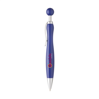 Branded Promotional JOLLY PEN in Dark Blue Pen From Concept Incentives.