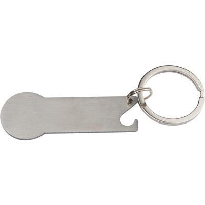 Branded Promotional KEYRING with Shopping Cart Chip Stickit Keyring From Concept Incentives.