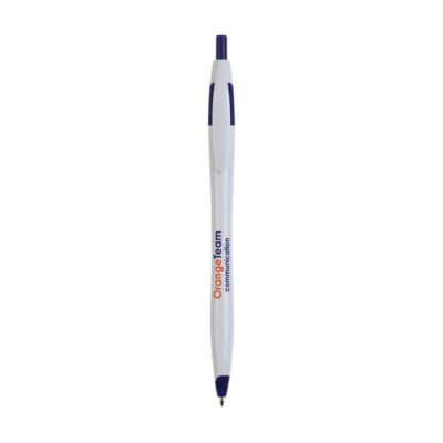 Branded Promotional PALITO PEN in Dark Blue Pen From Concept Incentives.