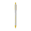 Branded Promotional PROMISE PEN in Yellow Pen From Concept Incentives.