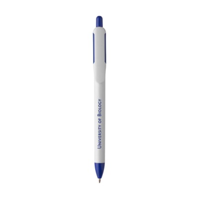 Branded Promotional PROMISE PEN in Dark Blue Pen From Concept Incentives.