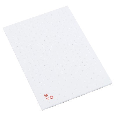 Branded Promotional GREEN & GOOD RECYCLED PAD A6 Notepad from Concept Incentives