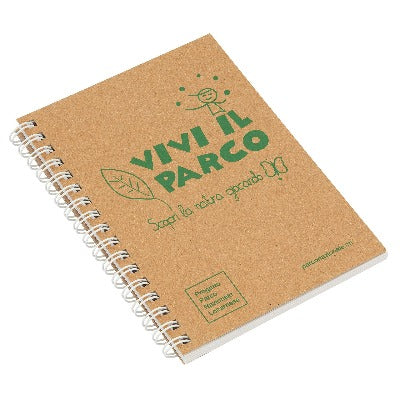 Branded Promotional GREEN & GOOD RECYCLED WIRE A6 NOTE BOOK Notebook from Concept Incentives