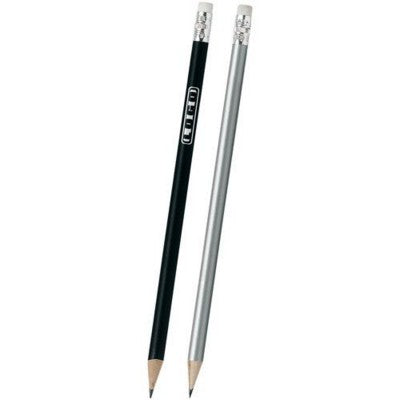 Branded Promotional SHARP PENCIL in Silver Pencil From Concept Incentives.