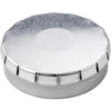 Branded Promotional NOVEL ROUND MINTS TIN in Silver Mints From Concept Incentives.