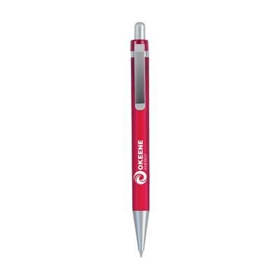 Branded Promotional BOSTON BALL PEN in Red Pen From Concept Incentives.