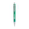 Branded Promotional BOSTON TRANS PEN in Green Pen From Concept Incentives.