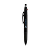 Branded Promotional TRIPLE TOUCH PEN in Black Pen From Concept Incentives.