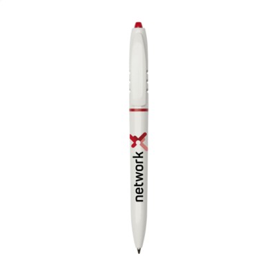 Branded Promotional STILOLINEA S30 PEN in Red Pen From Concept Incentives.