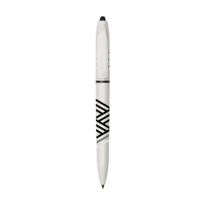 Branded Promotional STILOLINEA S30 PEN in Black Pen From Concept Incentives.