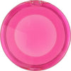 Branded Promotional ROUND PLASTIC DOUBLE POCKET MIRROR in Pink Mirror From Concept Incentives.