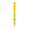 Branded Promotional STILOLINEA S45 CLEAR TRANSPARENT PEN in Transparent Yellow Pen From Concept Incentives.