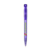 Branded Promotional STILOLINEA S45 CLEAR TRANSPARENT PEN in Transparent Purple Pen From Concept Incentives.