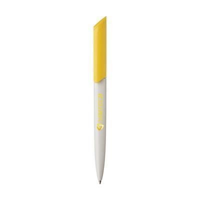 Branded Promotional S-BELLA PEN in Yellow Pen From Concept Incentives.