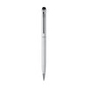 Branded Promotional STYLUS TOUCH BALL PEN in Silver Pen From Concept Incentives.