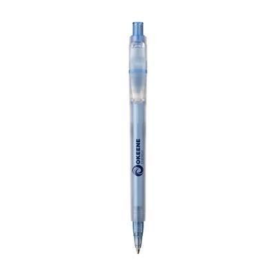 Branded Promotional STILOLINEA BARON 03 ICE PEN in Light Blue Pen From Concept Incentives.