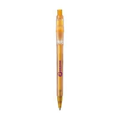 Branded Promotional STILOLINEA BARON 03 ICE PEN in Orange Pen From Concept Incentives.