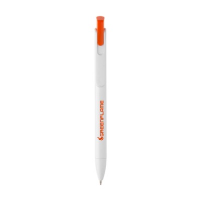 Branded Promotional NUVA PEN in Orange Pen From Concept Incentives.