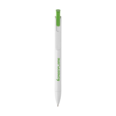 Branded Promotional NUVA PEN in Lime Pen From Concept Incentives.