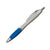 Branded Promotional ST PETERSBURG PLASTIC BALL PEN in Blue Pen From Concept Incentives.