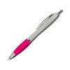 Branded Promotional SAINT PETERSBURG PLASTIC BALL PEN in Pink Pen From Concept Incentives.