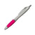 Branded Promotional SAINT PETERSBURG PLASTIC BALL PEN in Pink Pen From Concept Incentives.